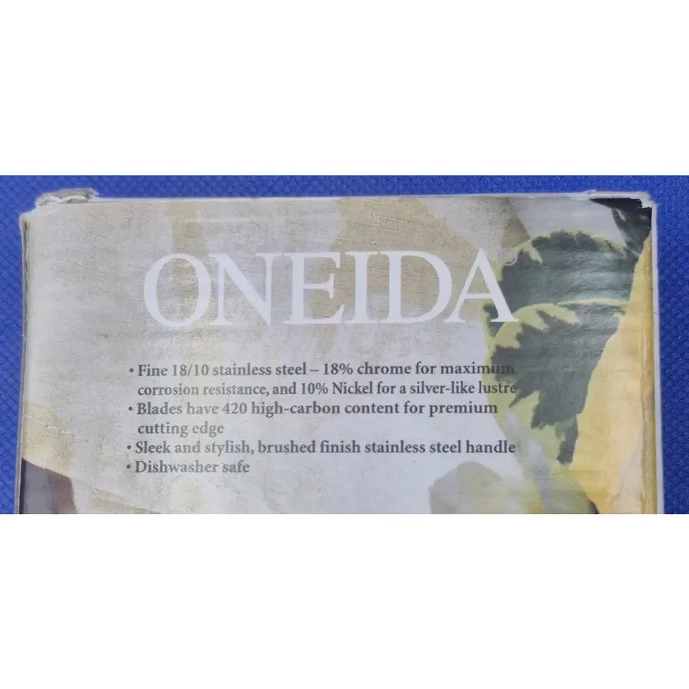 Oneida Two-Piece Carving Set Fine 18/10 Stainless Steel NEW
